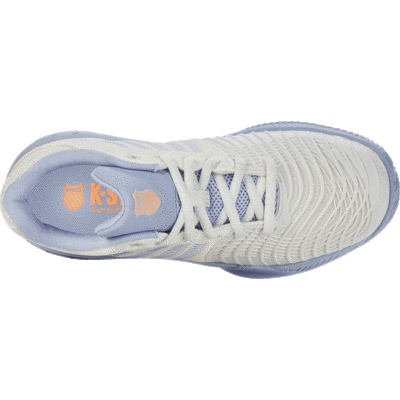 K-Swiss Womens Express Light 3 HB Tennis Shoes - Star White/Heather/Peach Fuzz