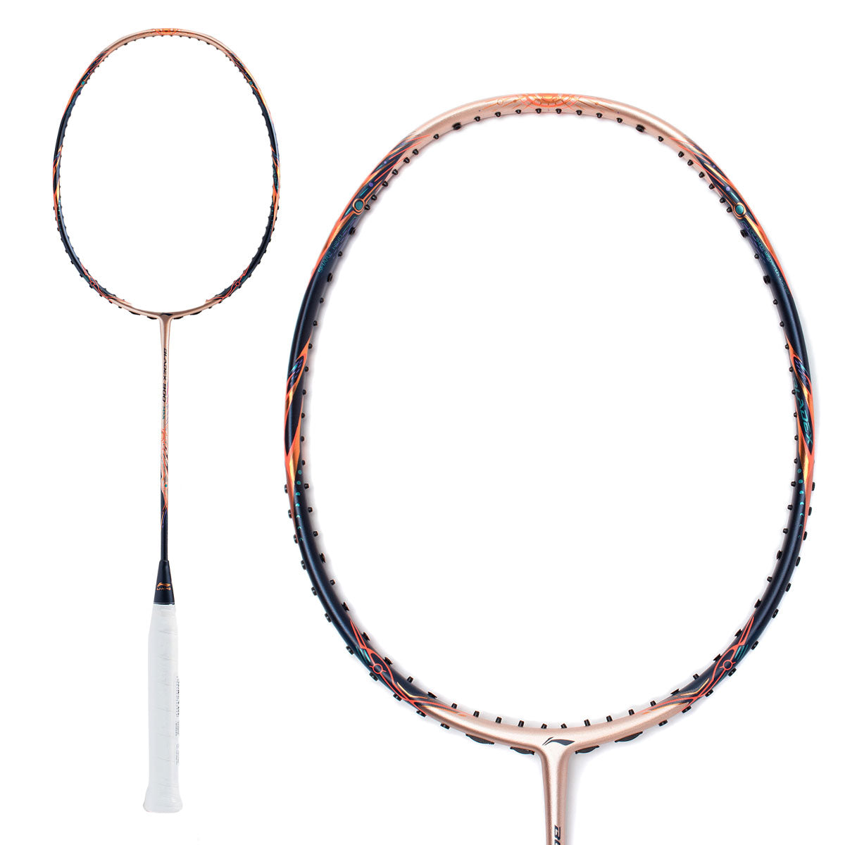 Li-Ning BladeX 900 Max Sun Badminton Racket - Gold