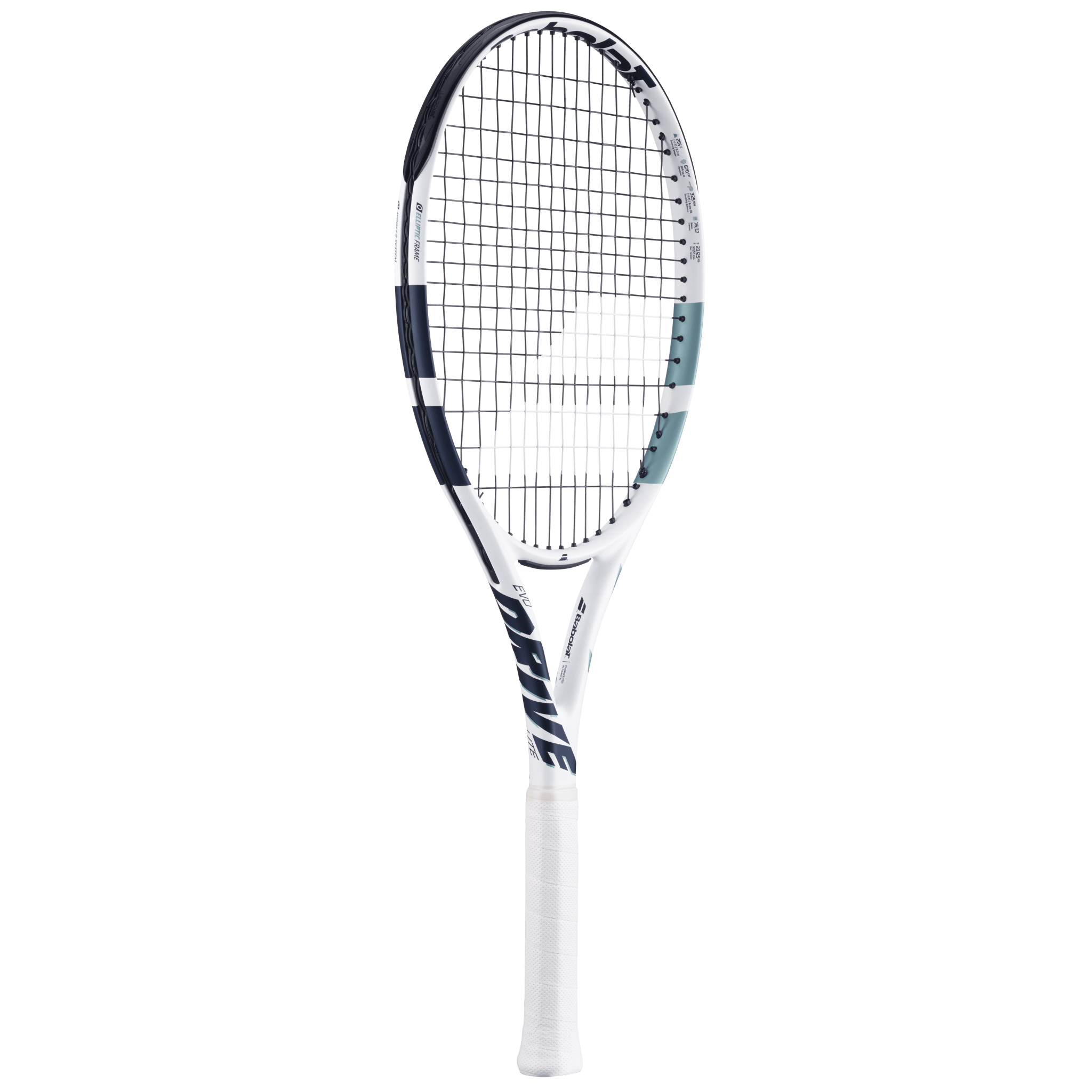 Babolat Evo Drive Lite White Tennis Racket Gen 2 - 2025 - Smash Racket Pro