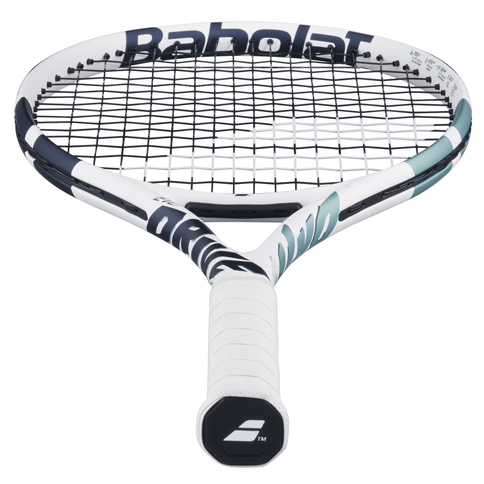 Babolat Evo Drive Lite White Tennis Racket Gen 2 - 2025 - Smash Racket Pro