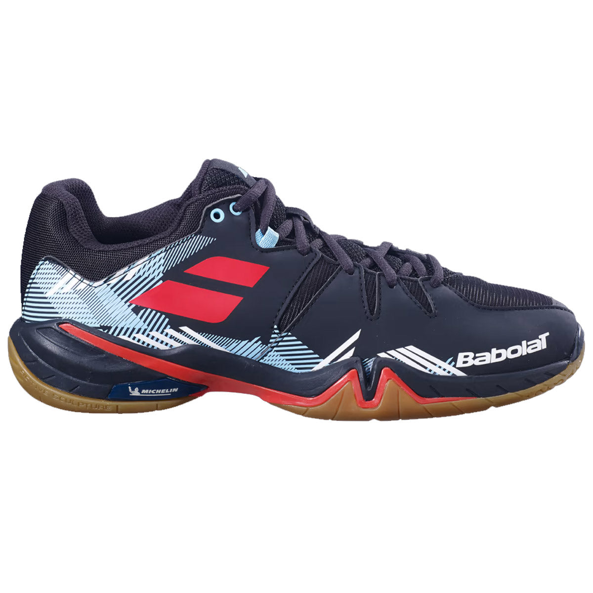 Babolat Mens Shadow Spirit Badminton Shoes 2023 Black Tomato