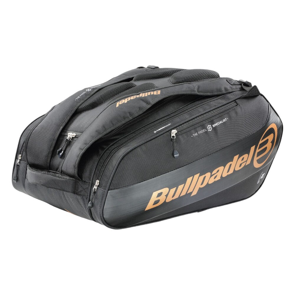 Bullpadel Vertex Padel Racket Bag (Black) 2025 - Smash Racket Pro