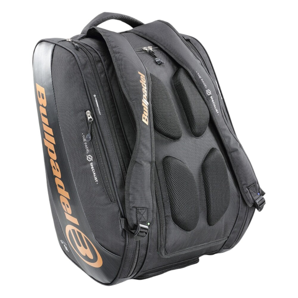 Bullpadel Vertex Padel Racket Bag (Black) 2025 - Smash Racket Pro
