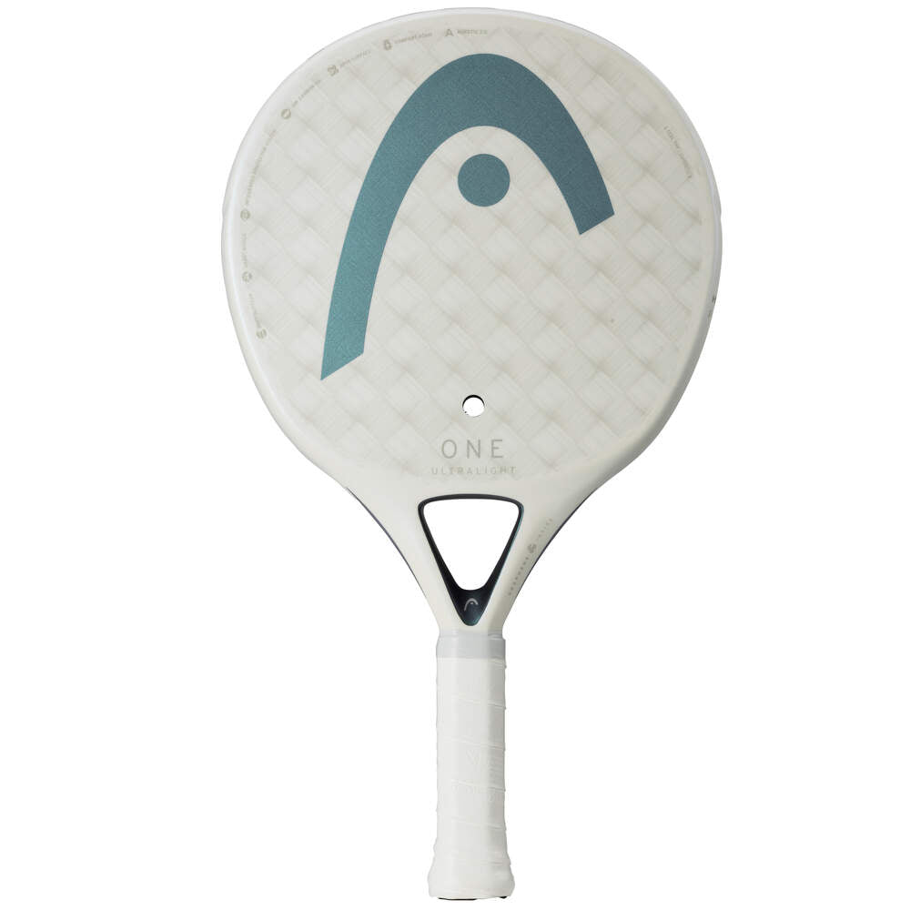 HEAD One Ultralight Padel Racket - White - Smash Racket Pro