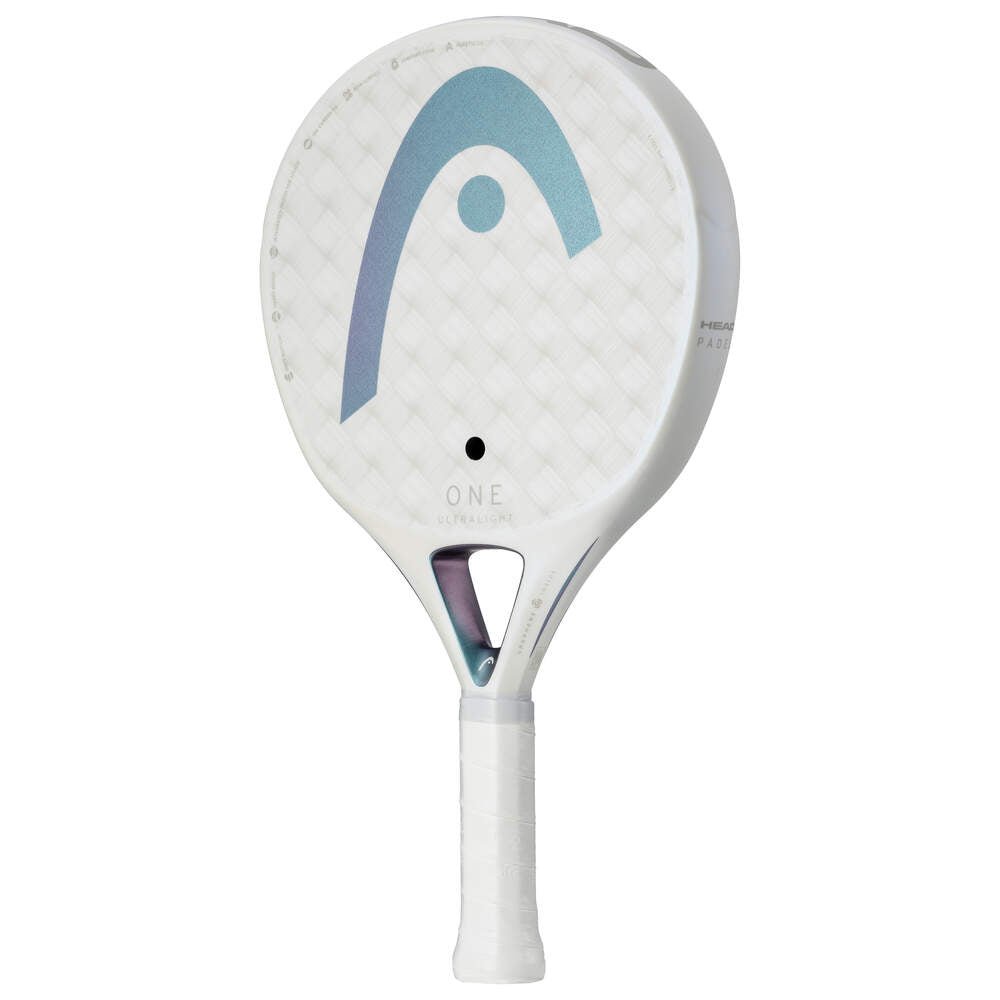 HEAD One Ultralight Padel Racket - White - Smash Racket Pro