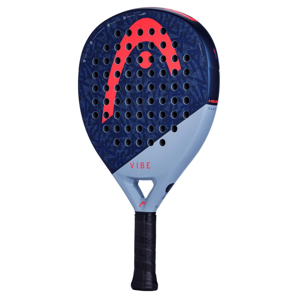 HEAD Vibe Padel Racket - Black/Red - Smash Racket Pro