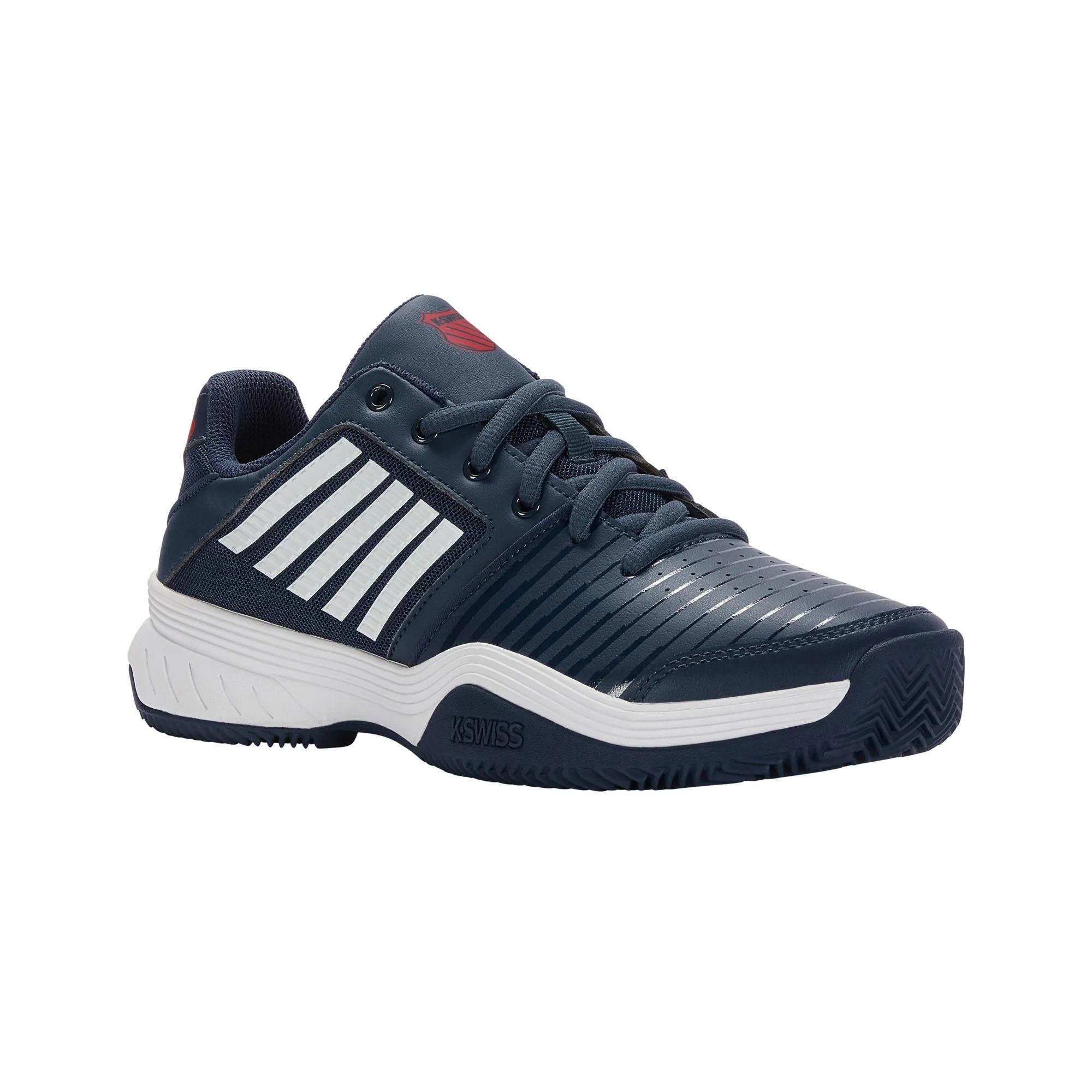 K-Swiss Mens Court Express HB Tennis Shoes - Blue Opal/White