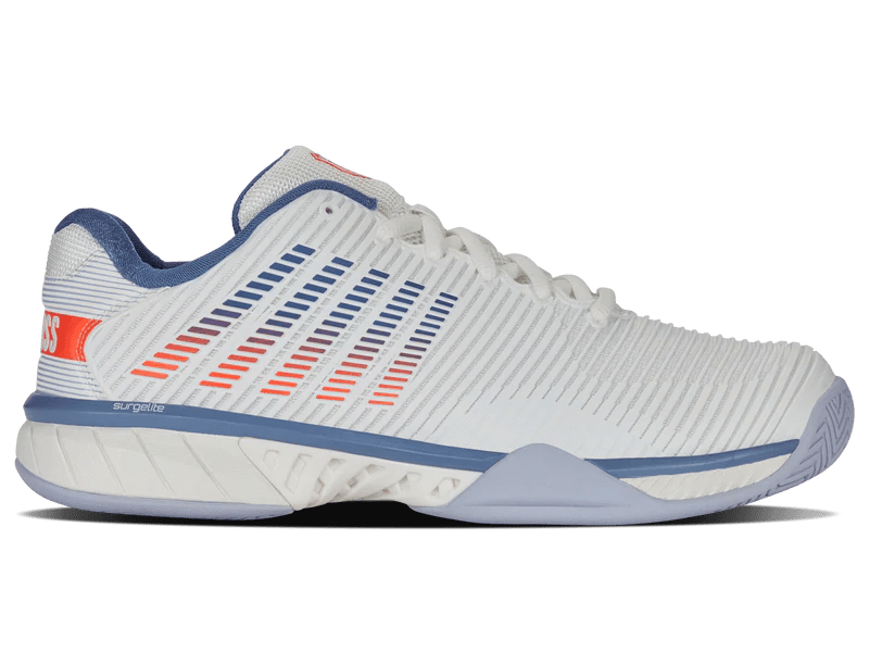 K - Swiss Men's Hypercourt Express 2 Tennis Shoes White Infinity - Smash Racket Pro