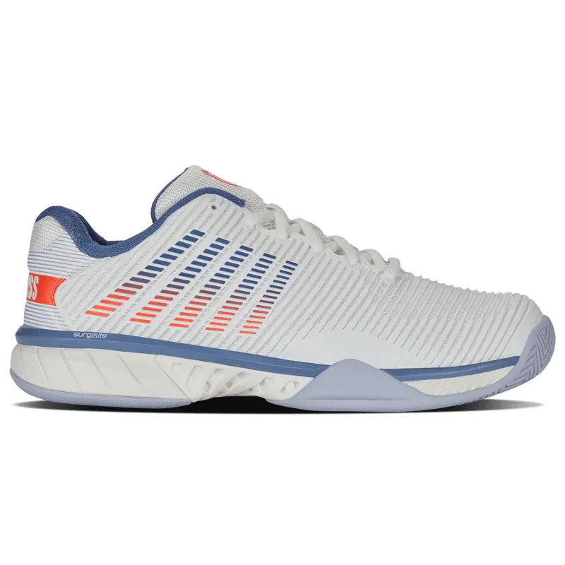 K - Swiss Men's Hypercourt Express 2 Tennis Shoes White Infinity - Smash Racket Pro