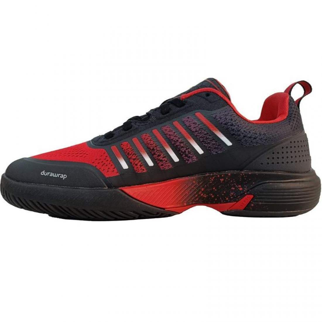 K-Swiss Sanyo Ultra Court Men’s Padel Shoes - Black/Anthracite/Red