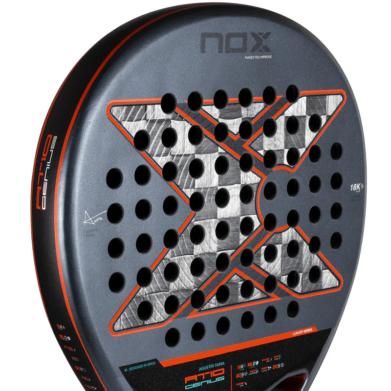 Nox AT10 Genius 18k Alum Agustin Tapia Padel Racket 2025