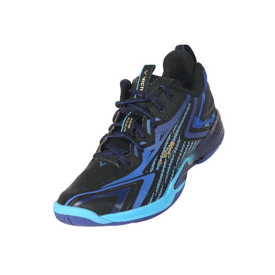 Victor A970 Nitrolite CF Badminton Shoe - Black/Purple - Smash Racket Pro