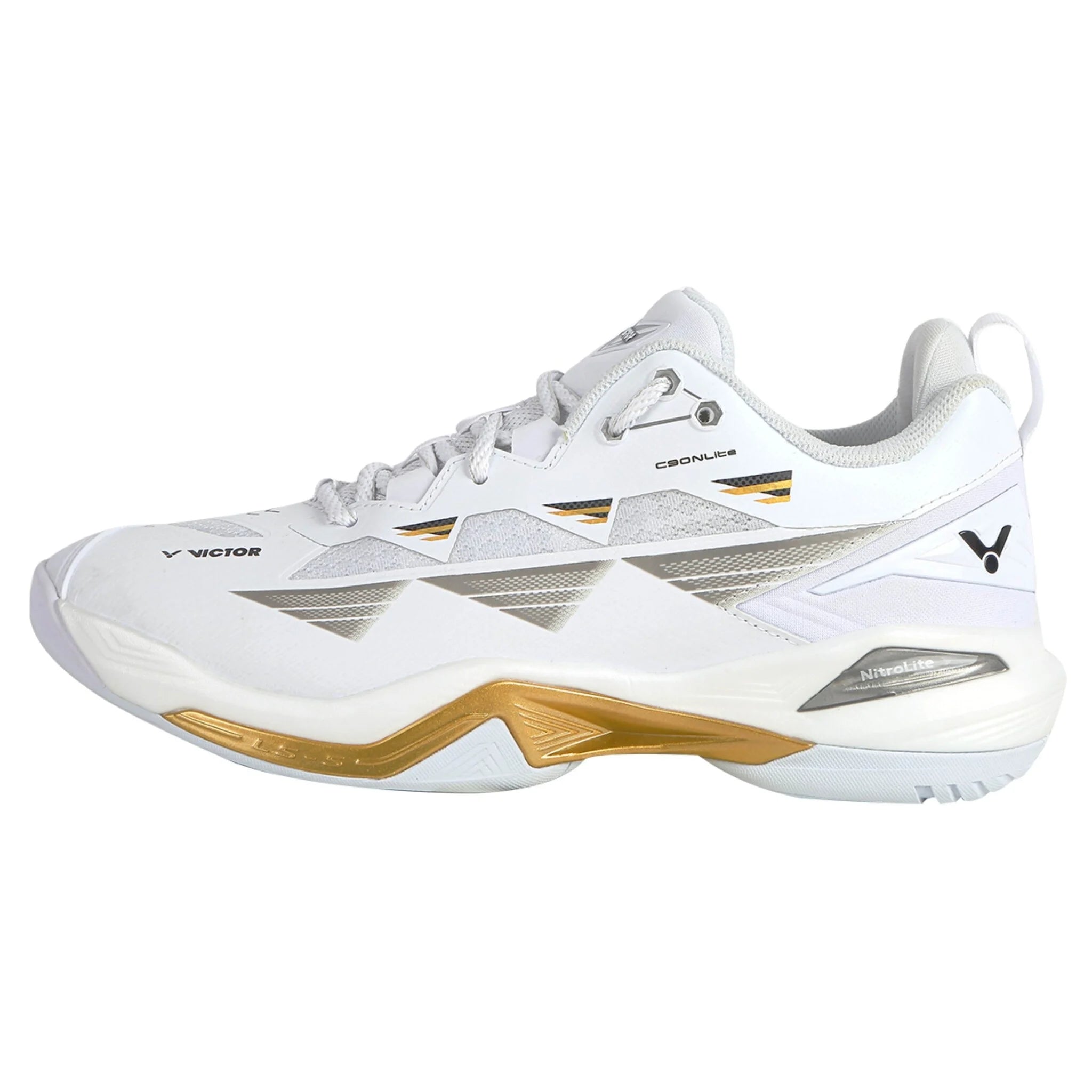 Victor C90Nlite A Men Badminton Shoe - White - Smash Racket Pro