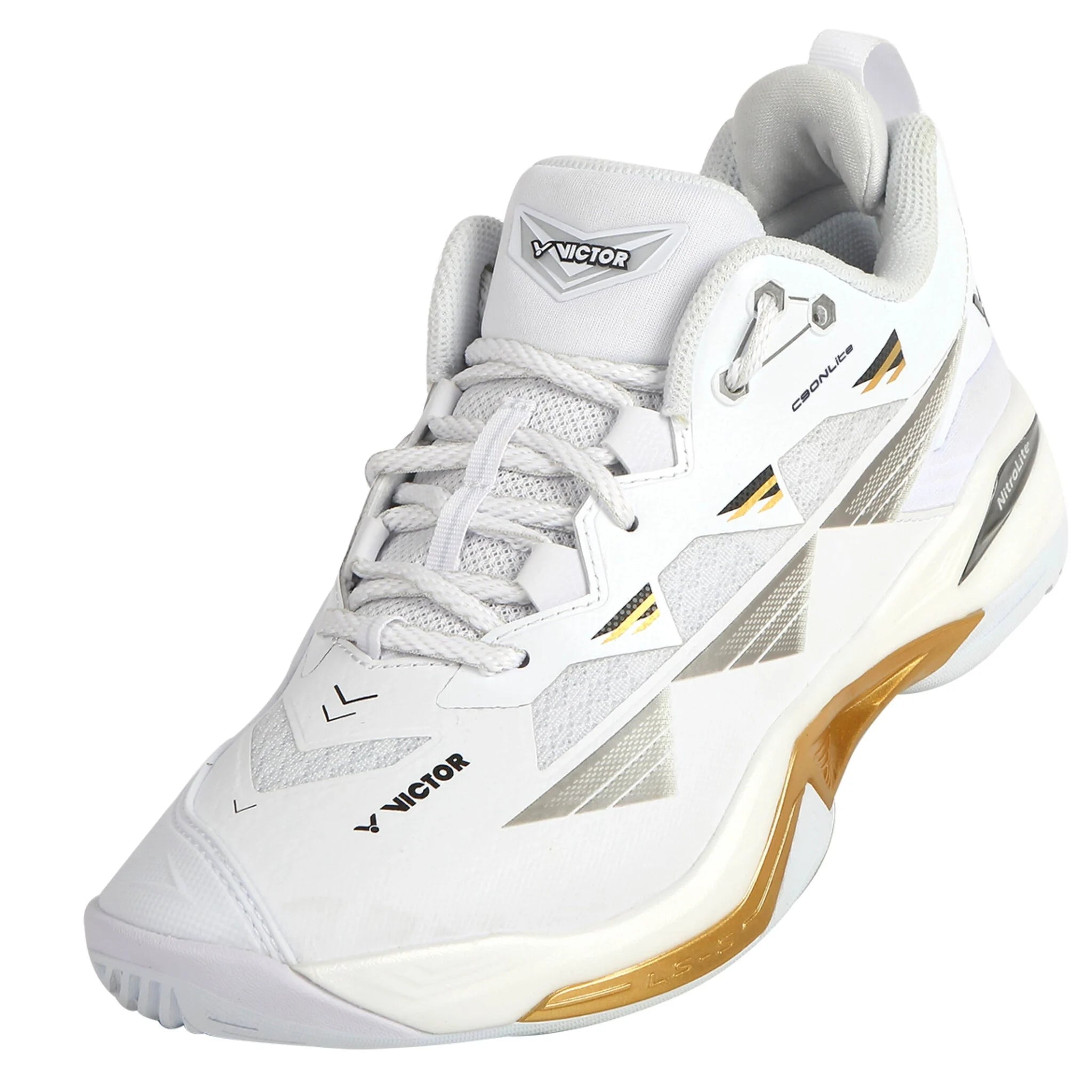 Victor C90Nlite A Men Badminton Shoe - White - Smash Racket Pro