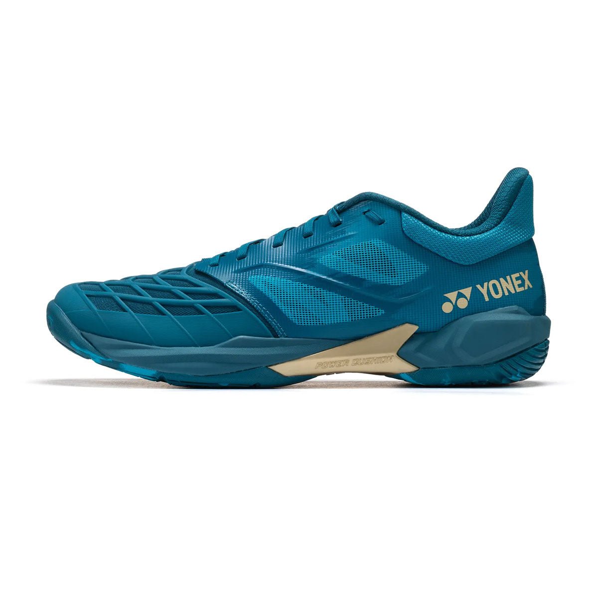 Yonex Power Cushion Cascade Drive 3 Unisex Indoor Shoes - Peacock Blue - Smash Racket Pro
