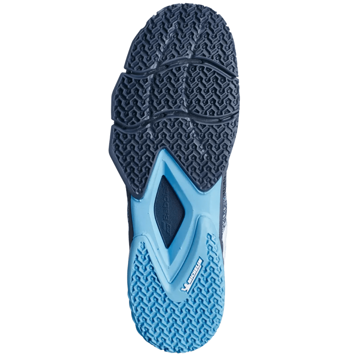 Babolat Movea Men Padel Shoes - Grey/Scuba Blue