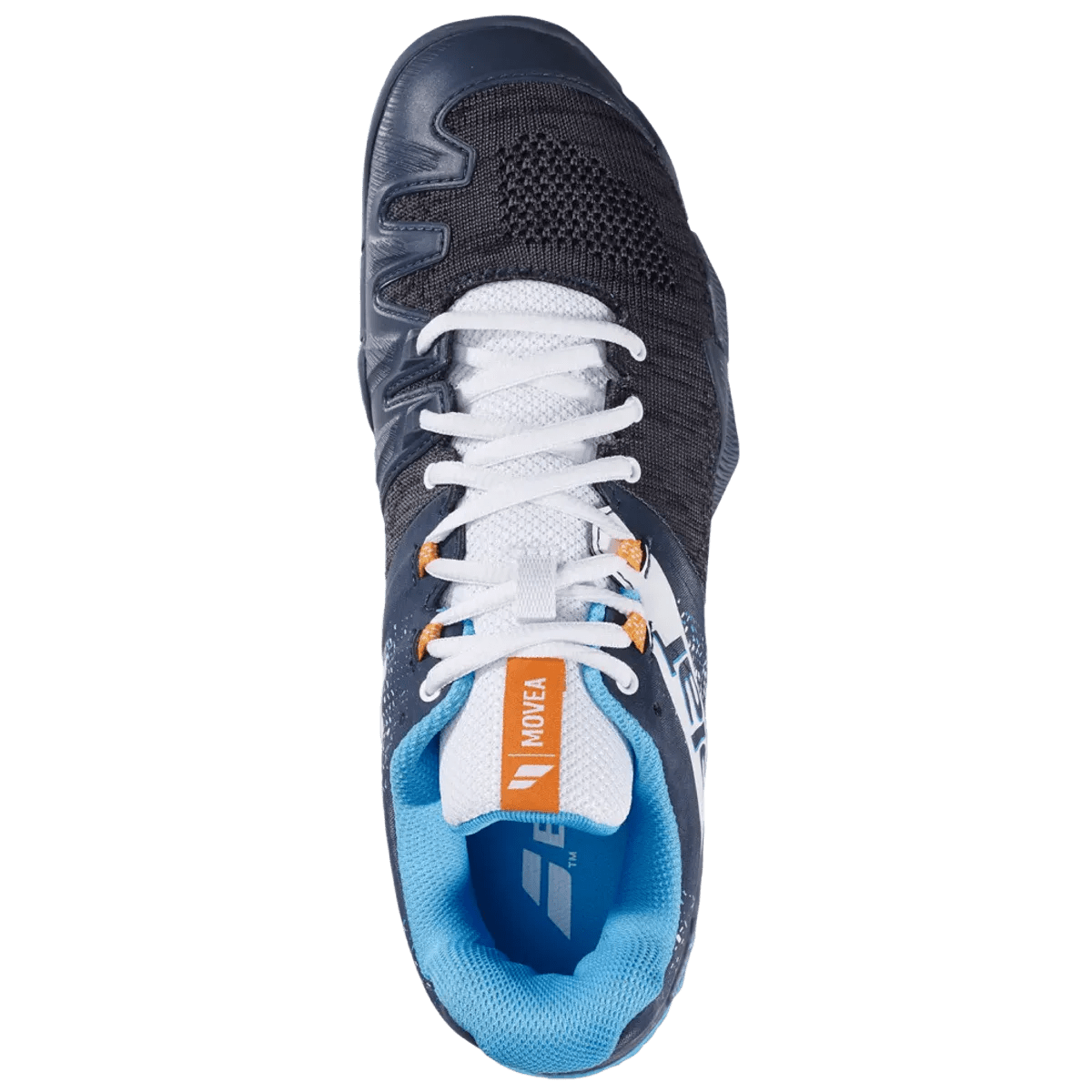 Babolat Movea Men Padel Shoes - Grey/Scuba Blue