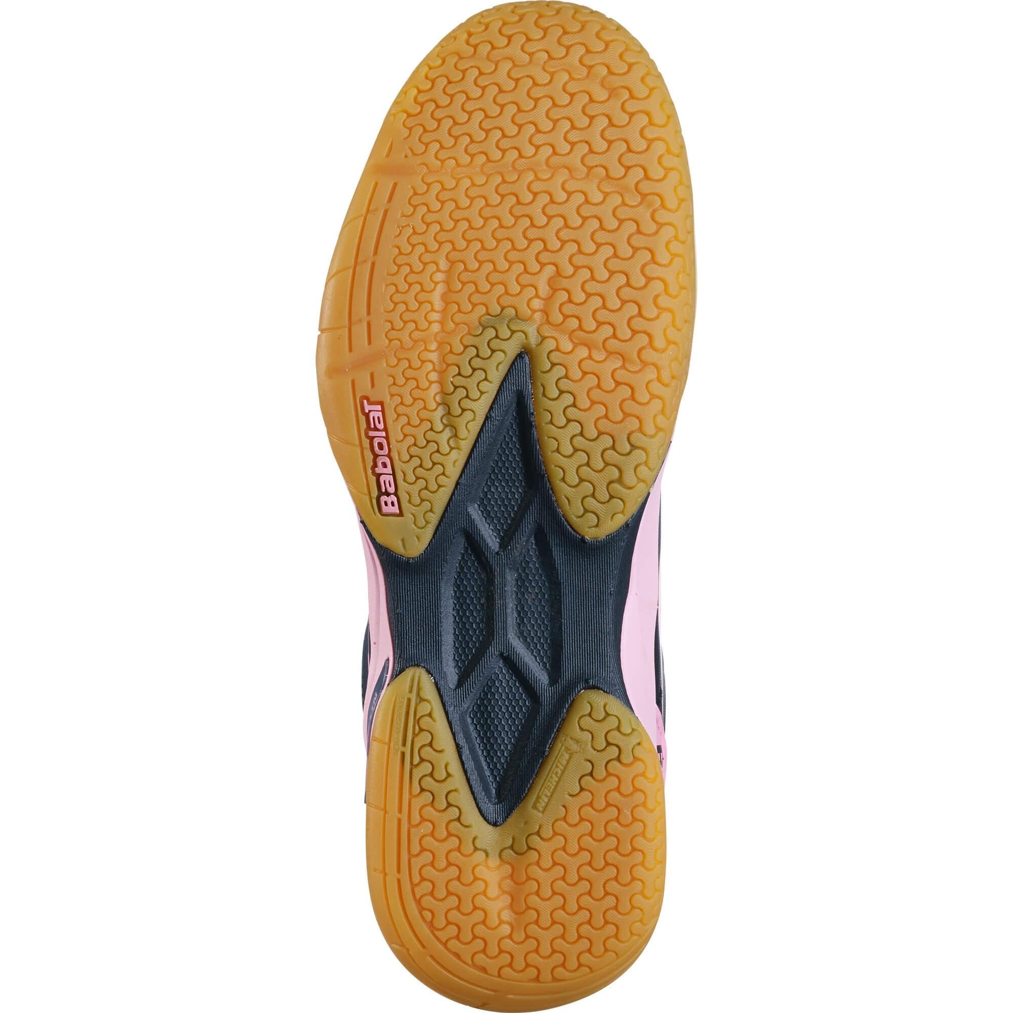 Babolat Womens Shadow Team Badminton Shoes - Black/Peony