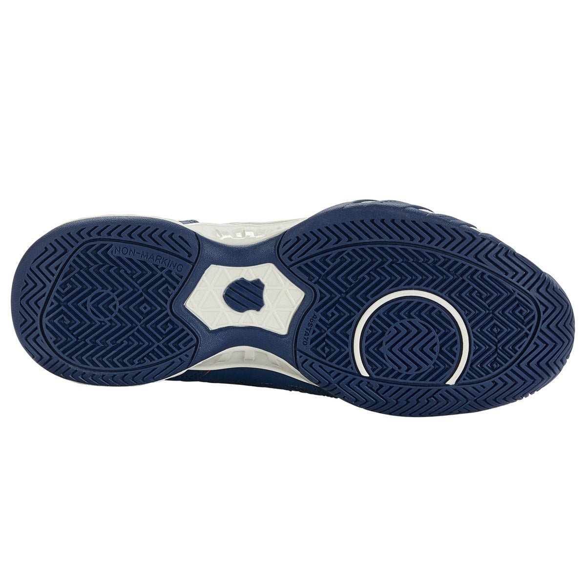 K-Swiss Bigshot Light 4 Mens Tennis Shoes - Blue Opal/Blanc De Blanc/Lollipop