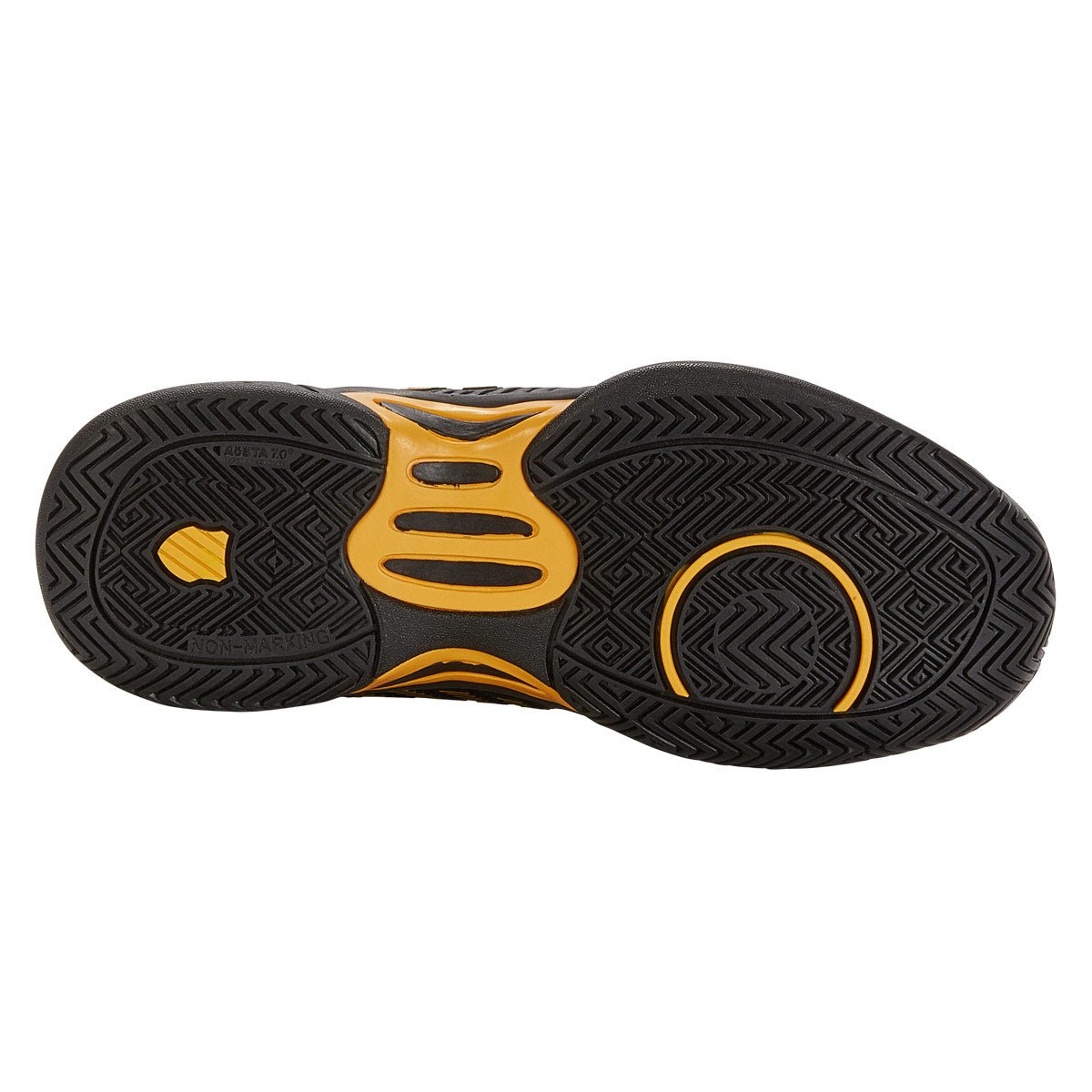 K-Swiss Hypercourt Express 2 Junior Tennis Shoes - Moonless Night/Amber Yellow