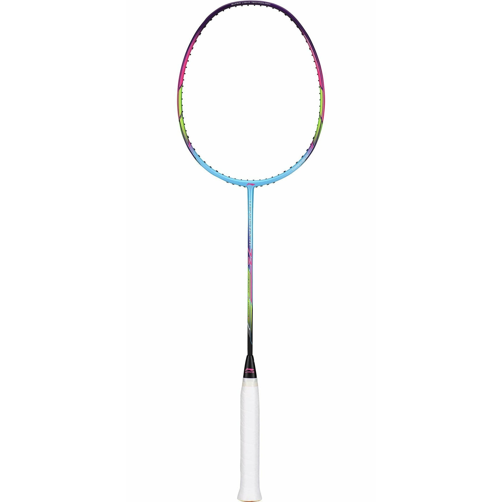 lining windstorm 72 blue badminton racket