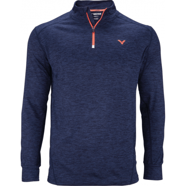 Victor Longsleeve Unisex Sweater Melange 5918 - Blue