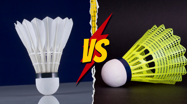 Feather vs. Nylon Badminton Shuttlecocks: Weighing Your Options