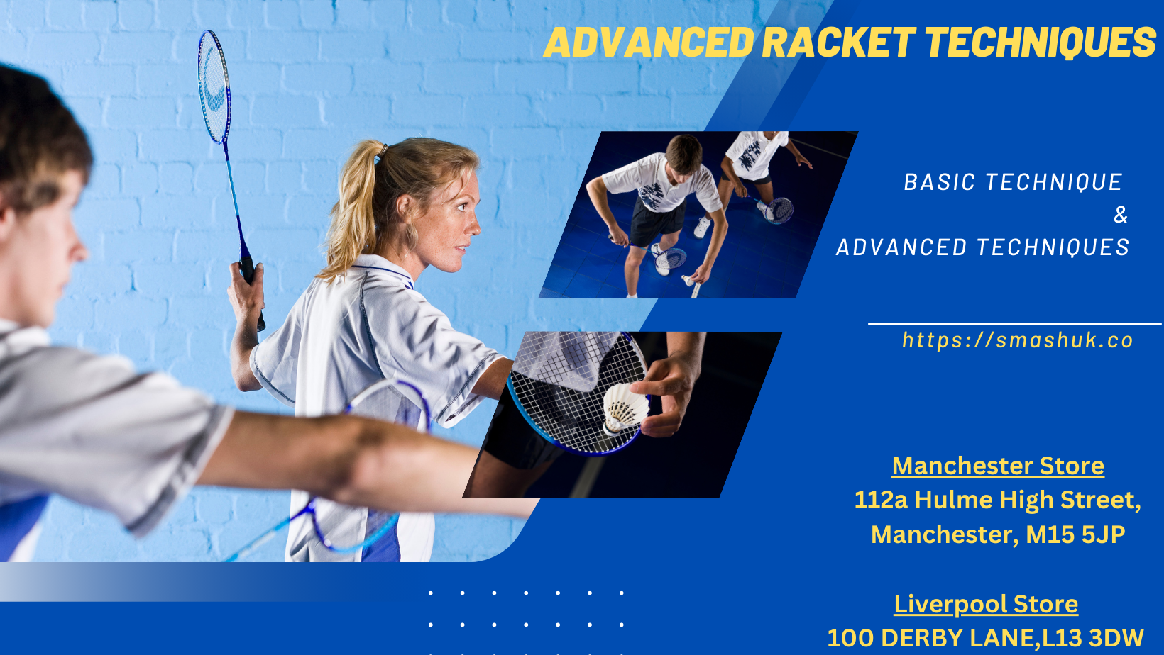 Advanced Racket Techniques for Badminton Players