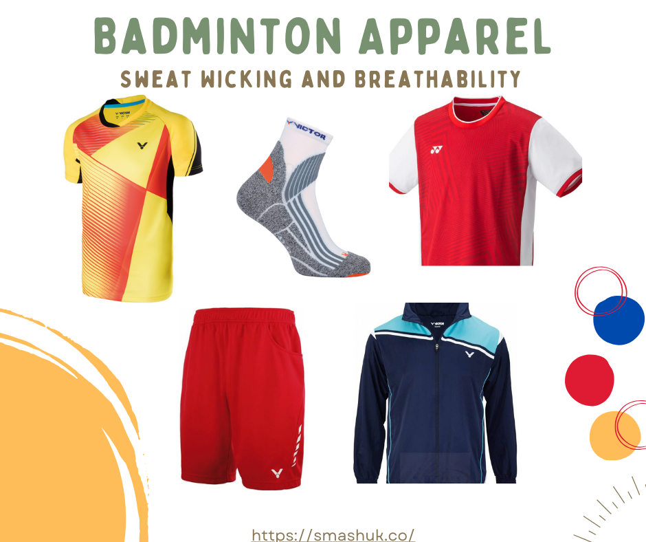 The Science of Sweat Wicking and Breathability in Badminton Apparel