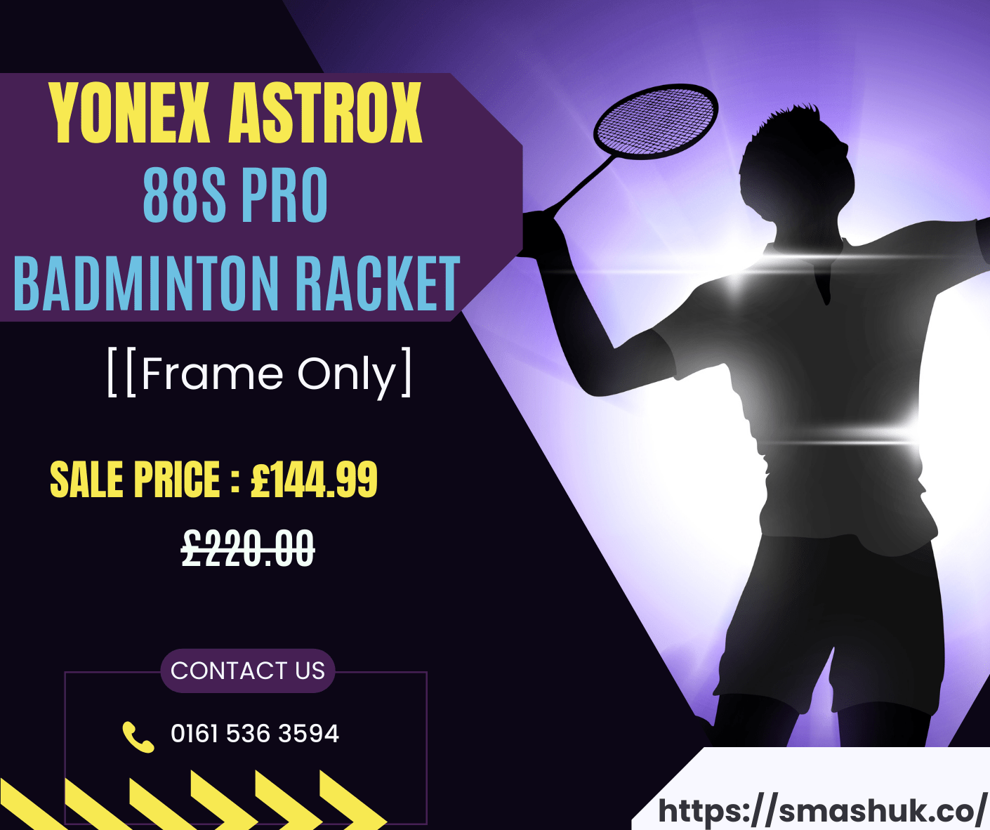 Yonex Astrox 88S PRO Badminton Racket- Features, Price & Offers - Smash Racket Pro