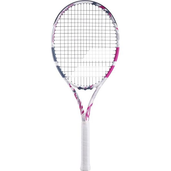 Babolat EVO Aero Lite Tennis Racket [Strung] - Pink