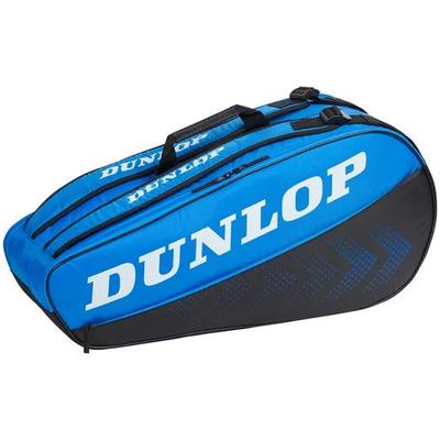 Dunlop FX Club 6 Racket Bag (Black-Blue)