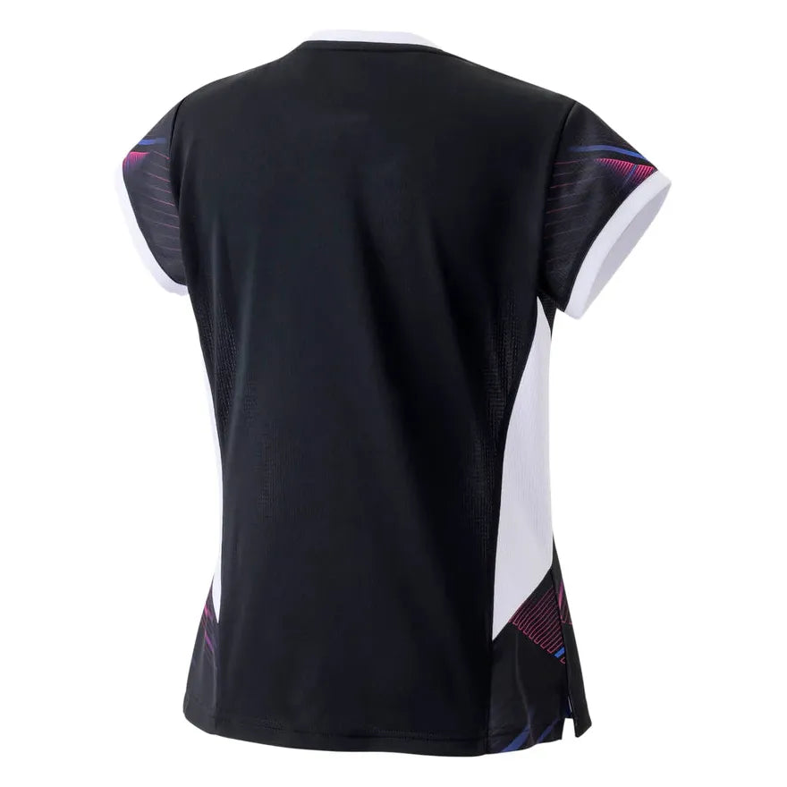 Yonex 20791EX Crew Neck Womens Shirt (Black)
