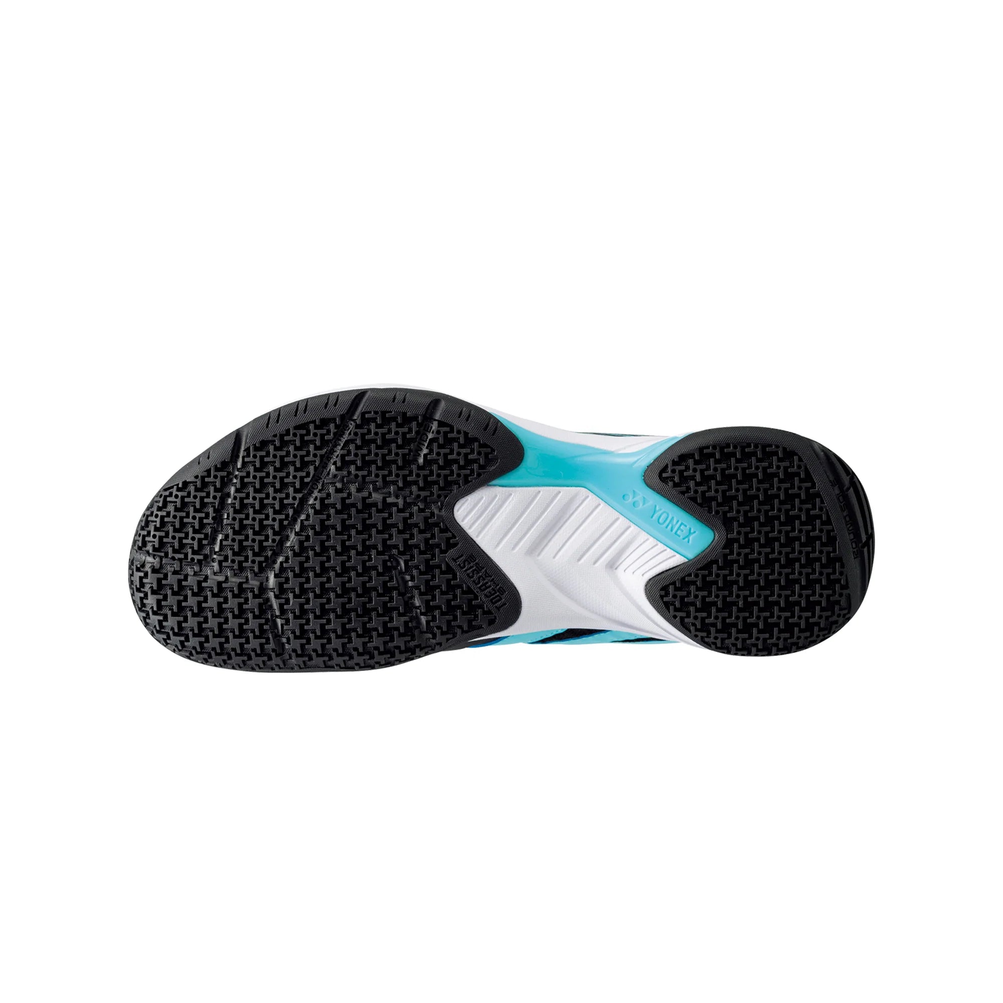 Yonex Unisex Badminton Shoes | Cascade Accel Wide | Black/Ice Blue