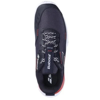 Babolat SFX EVO All-Court Men Tennis Shoe - Black/Fiesta Red