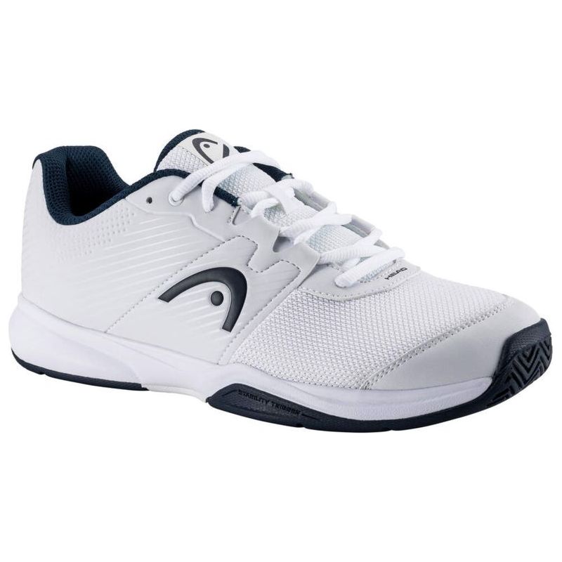 Head Mens Revolt Court Tennis Shoes - White/Dark Grey