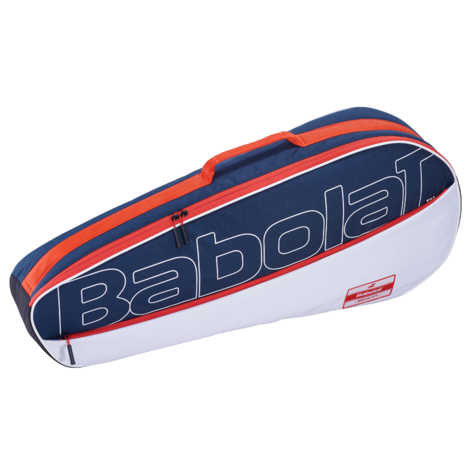 Babolat Racket Holder Essential Club 3 Racket - White Blue Red
