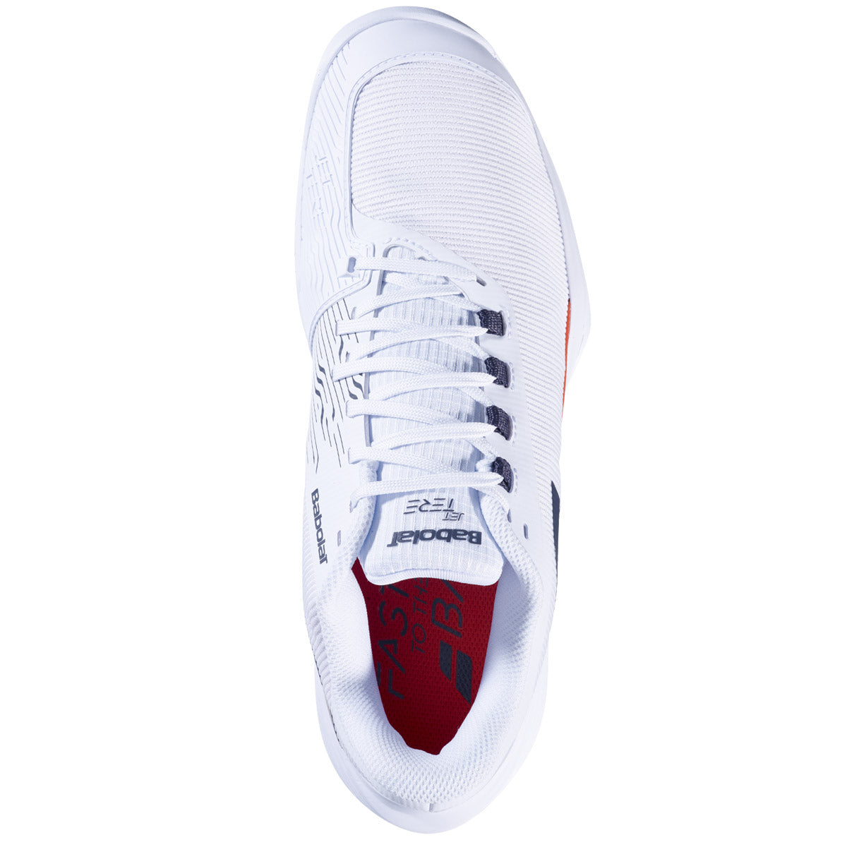 Babolat Jet Tere 2 All-Court Men Tennis Shoes - White/Strike Red