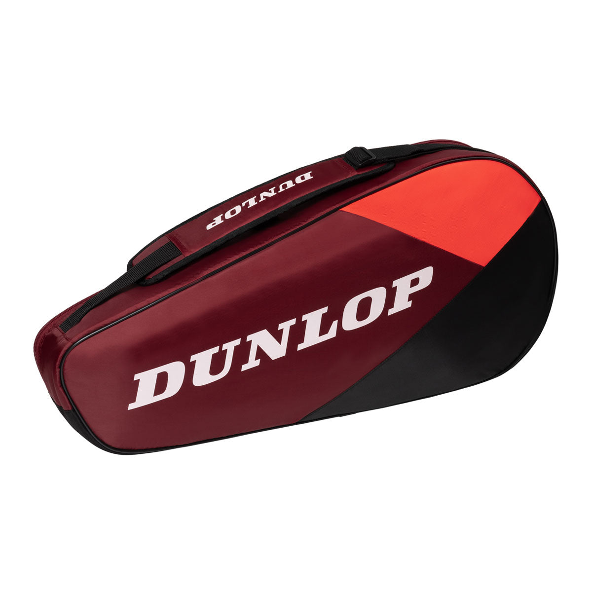 Dunlop CX Club 3 Racket Bag (Black-Red)