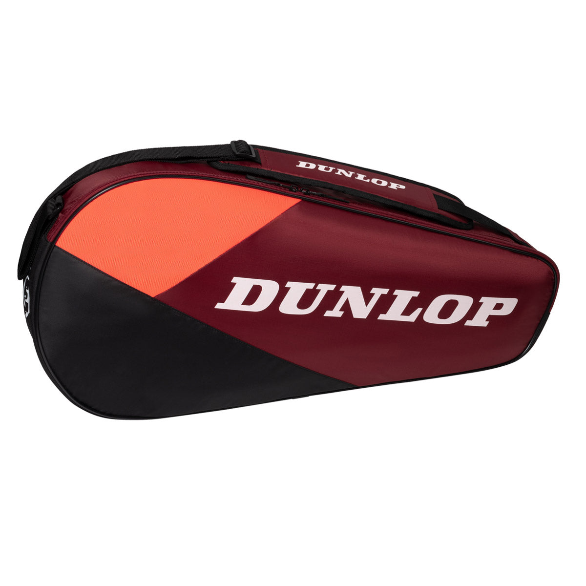Dunlop CX Club 3 Racket Bag (Black-Red)