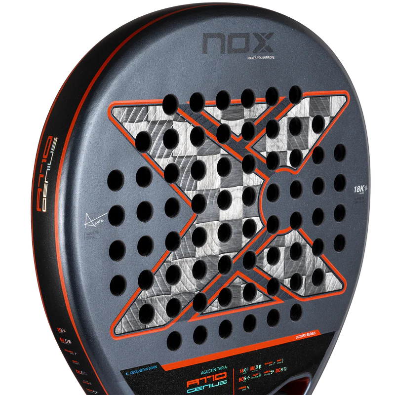 Nox AT10 Genius 18k Alum Agustin Tapia Padel Racket 2025