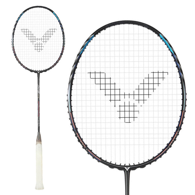 Victor Auraspeed HS Plus 4U Badminton Racket - Black