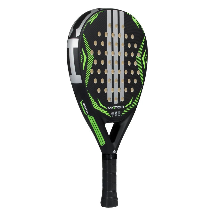 Adidias MATCH Padel Racket 2026 - Black/Green - Smash Racket Pro