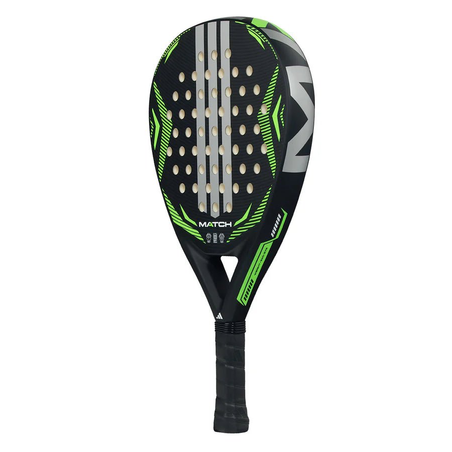 Adidias MATCH Padel Racket 2026 - Black/Green - Smash Racket Pro