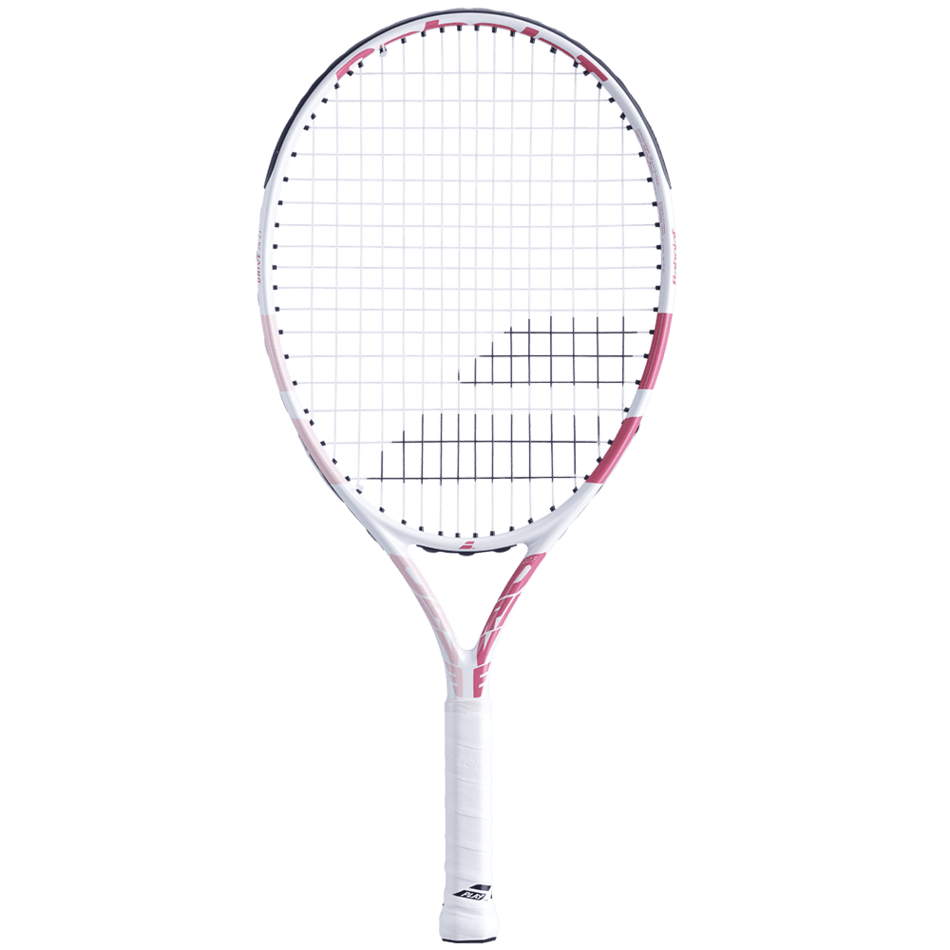 Babolat Drive Junior Girl 23 Inch Tennis Racket - Pink/White