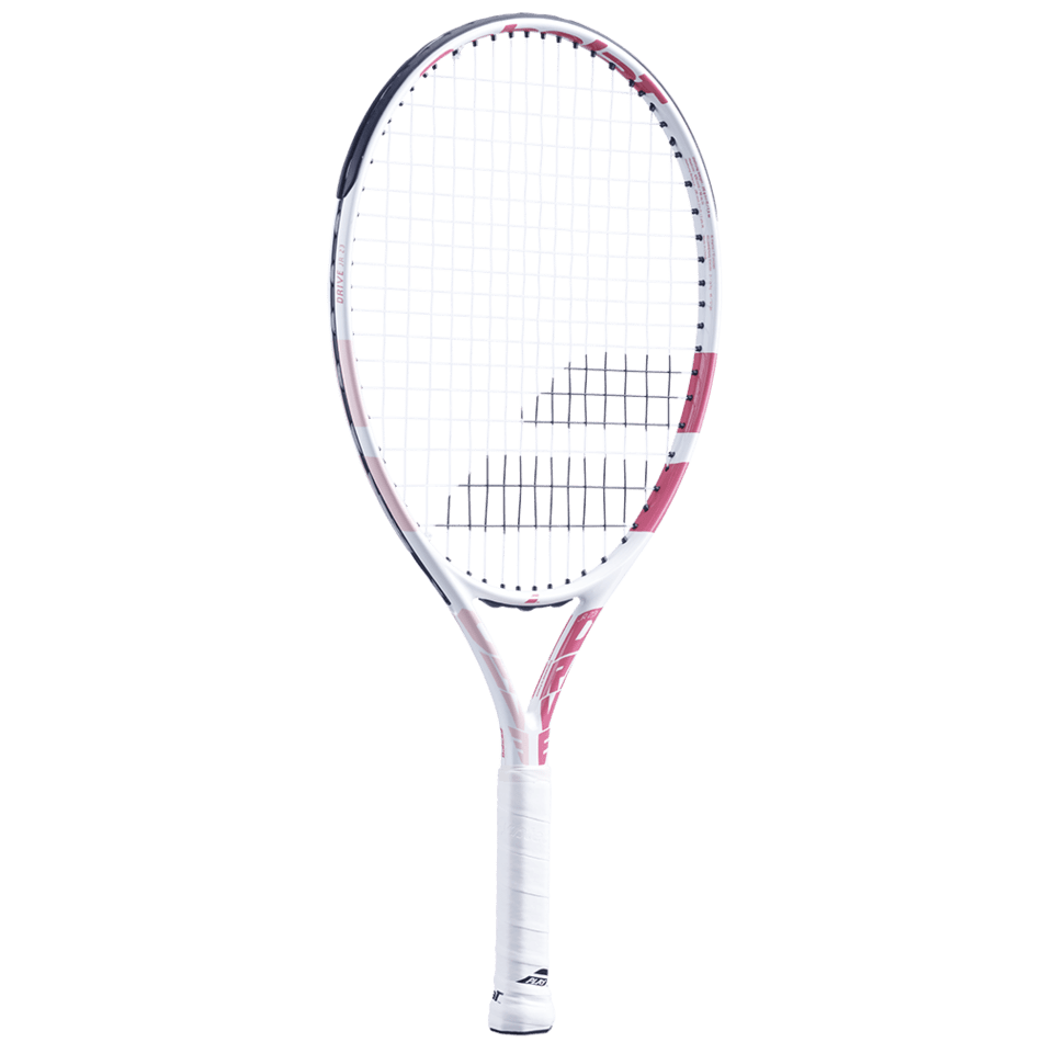 Babolat Drive Junior Girl 23 Inch Tennis Racket - Pink/White