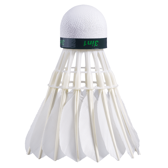 Babolat Hybrid Badminton Shuttlecock / Shuttles - 12 Shuttles