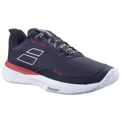 Babolat SFX EVO All-Court Men Tennis Shoe - Black/Fiesta Red