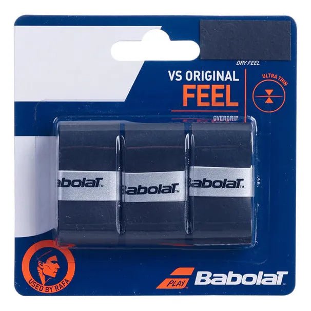 Babolat VS Original Feel Overgrip 3 Pack - Multiple Colours