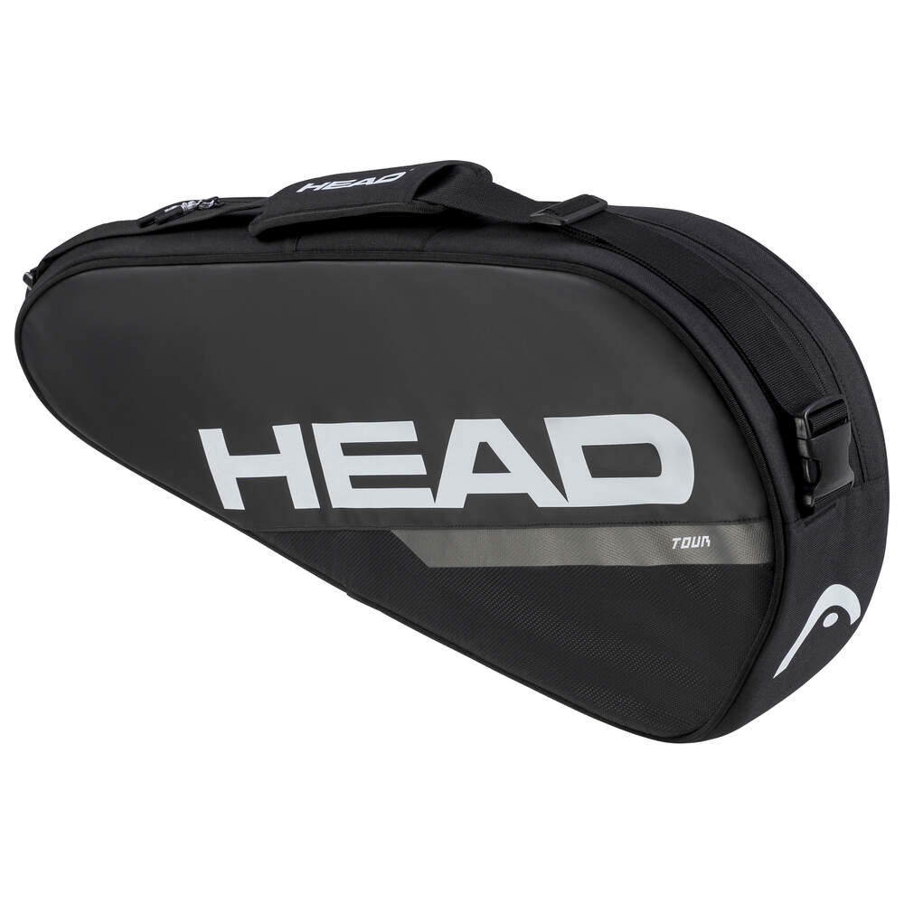 Head Tour 3 Racket Bag - Black/White